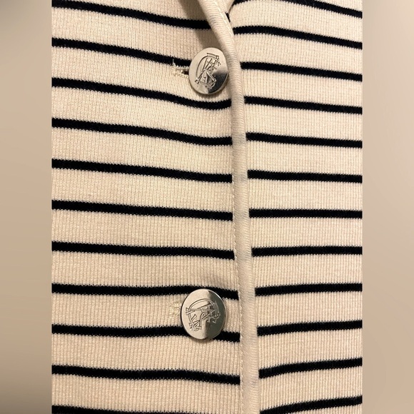 Chaps striped knit blazer - Picture 5 of 6